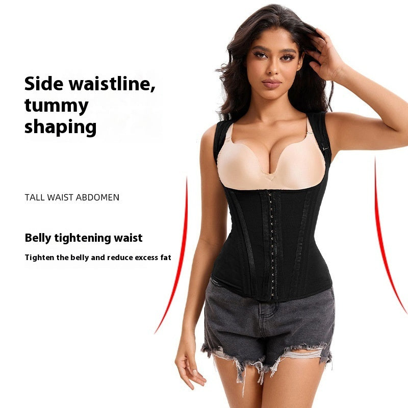 Waistband Three-layer Patch Mesh Corset