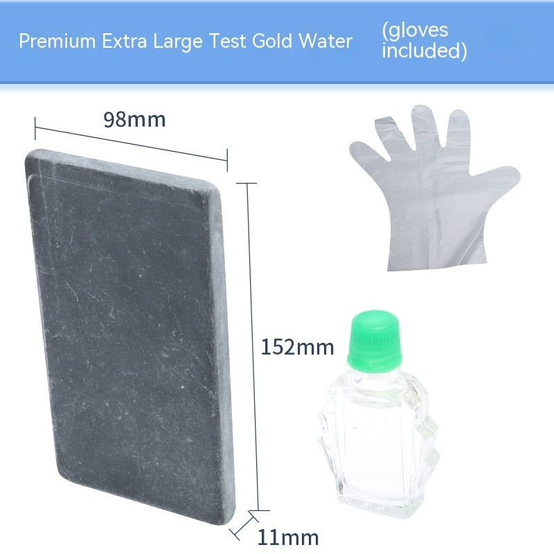 Identify True And False Touchstone Test Gold Water Gold Check Recovery Portable Jewelry Identification Tool