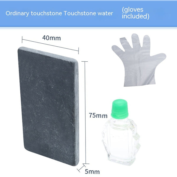 Identify True And False Touchstone Test Gold Water Gold Check Recovery Portable Jewelry Identification Tool