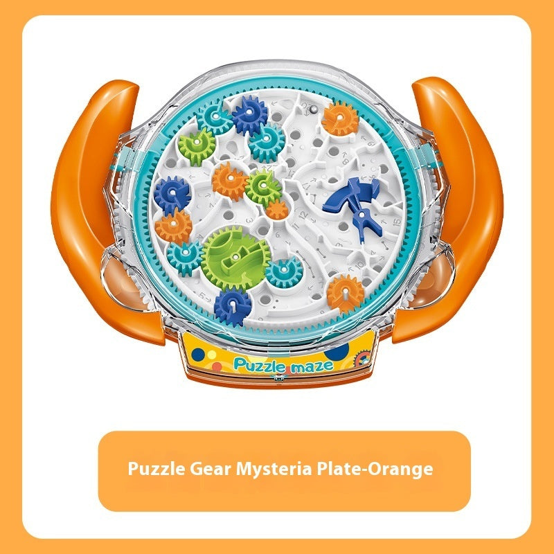 Educational Gear Maze Entrance Intellectual Ball Concentration Training Children's Handheld Toys