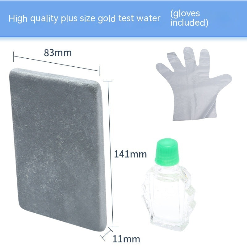 Identify True And False Touchstone Test Gold Water Gold Check Recovery Portable Jewelry Identification Tool