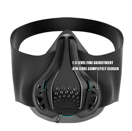 Six-gear Oxygen Control Sports Training Headgear