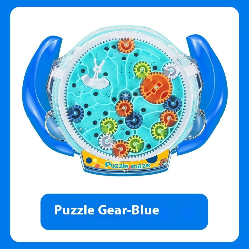 Educational Gear Maze Entrance Intellectual Ball Concentration Training Children's Handheld Toys