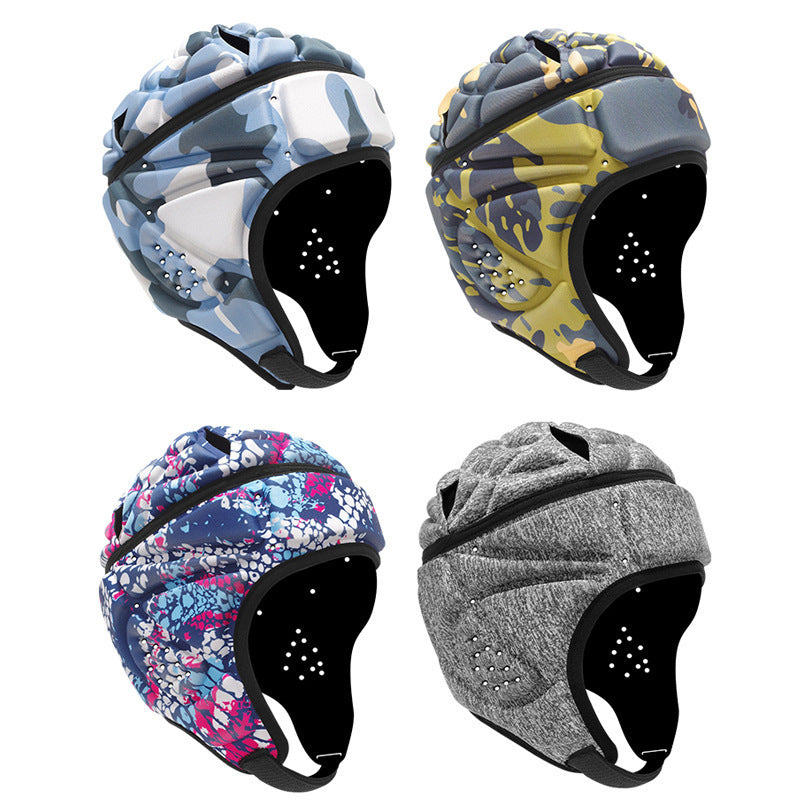 Rugby Helmet Goalkeeper Crashproof Cap Pitcher Training Baseball Protective Gear