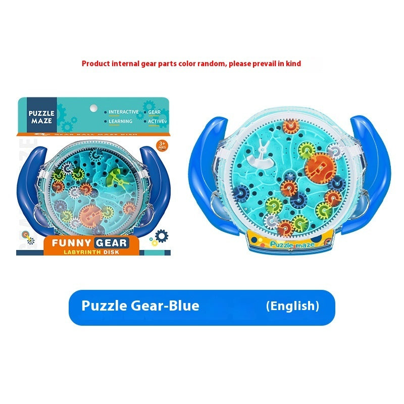 Educational Gear Maze Entrance Intellectual Ball Concentration Training Children's Handheld Toys